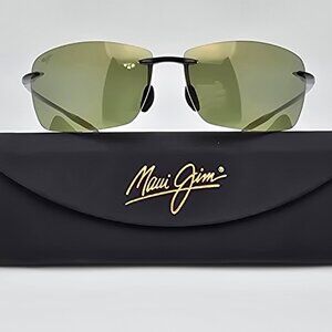 Maui Jim MJ-423-11 Lighthouse Smoke Grey Frame Polarized Maui HT Lens Sunglasses